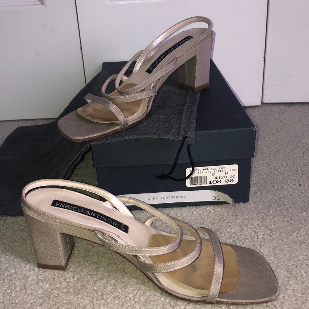Enrico Antinori Italian strappy heels